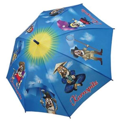 Regenschirm geöffnet